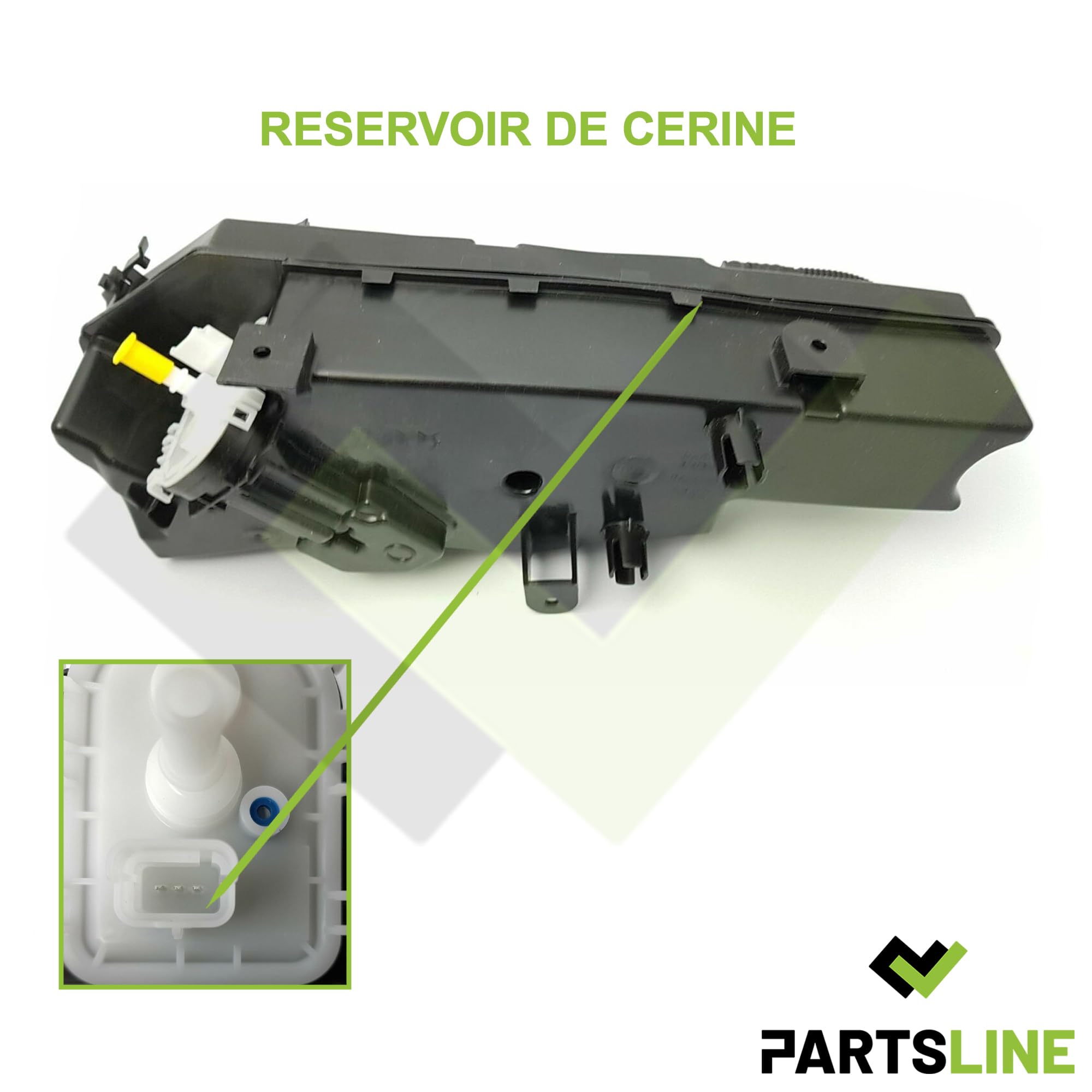 Réservoir de Cérine Additif FAP compatible avec BERLINGO MULTISPACE DS5 5008 PARTNER 1.6 HDi BlueHDi - 1612776080 1613704480