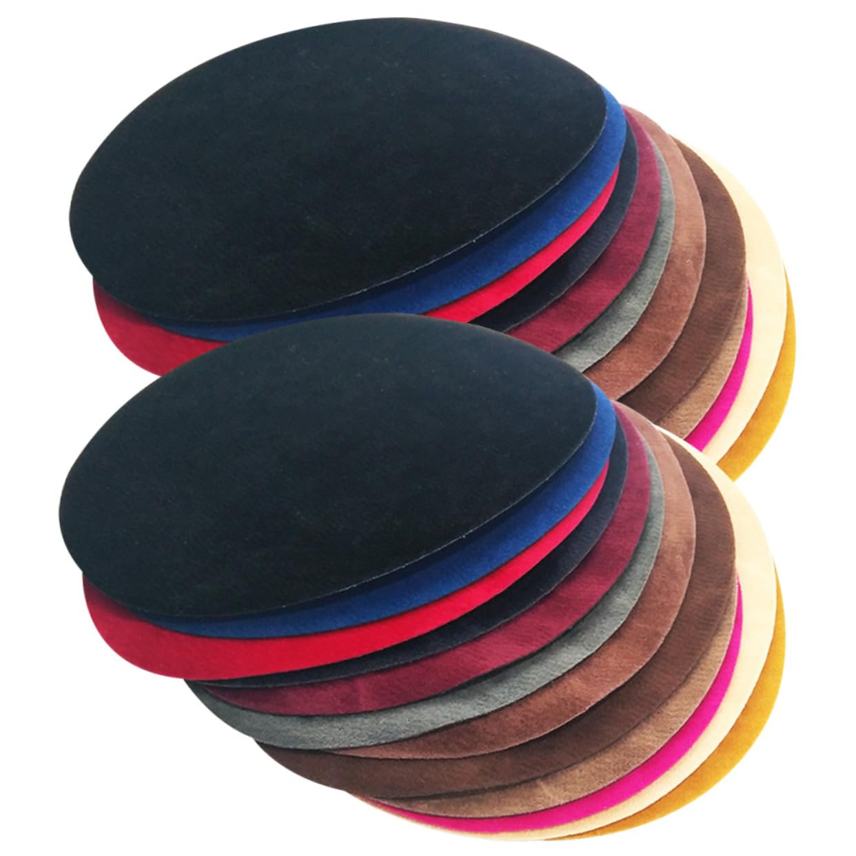 SHINEOFI 96piezas Parches De Codo Termoadhesivos Para Ropa De Patches De Costura Para Suéteres y Chaquetas Reparación De Prendas Lavables y Fáciles De Usar