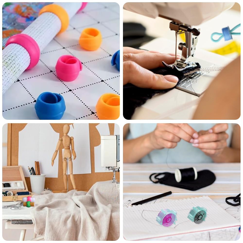 88 Pièces Pinces à Canette De Fil | Organisateur Couture | Clips Porte-Bobine | Multicolore