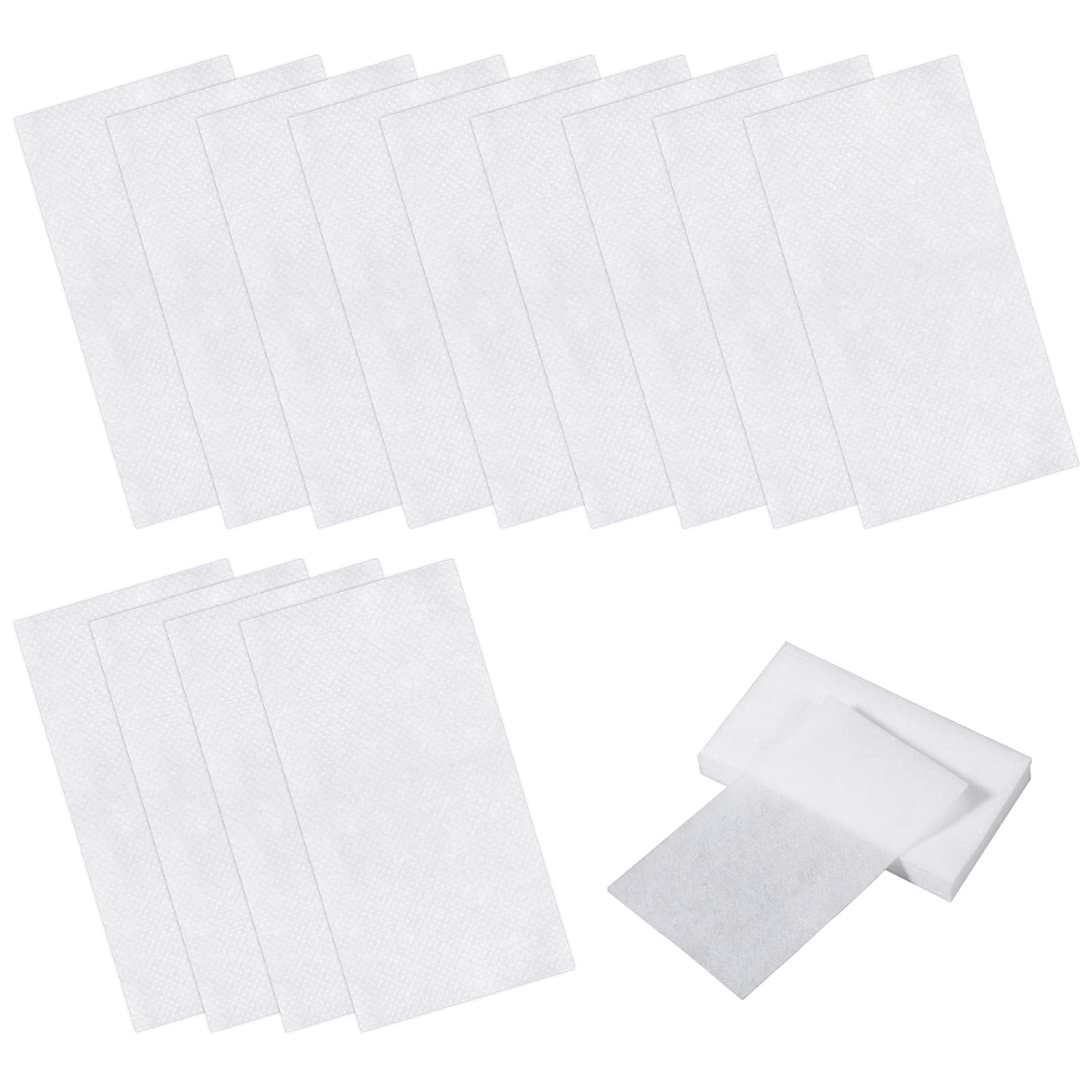 Photo 1 of 120 Pcs End Papers for Hair Perm Disposable Salon Perm Paper for Hair High Temperature Resistant Curling Papers for Cold Hot Perms Styling Tools