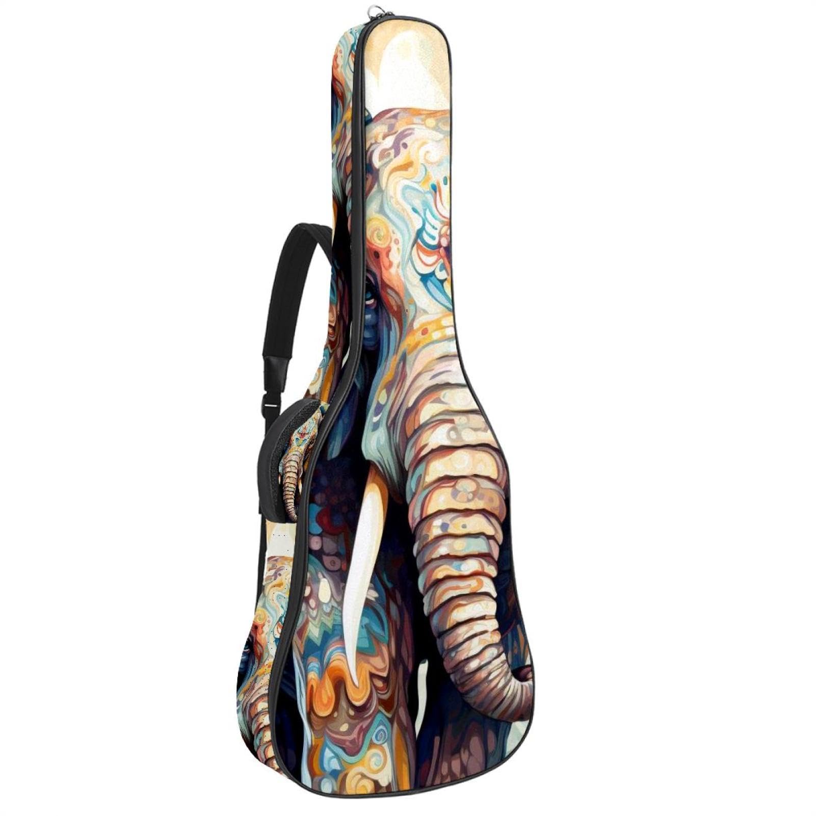 Housse guitare acoustique imperméable 42.9 pouces grand format - 8