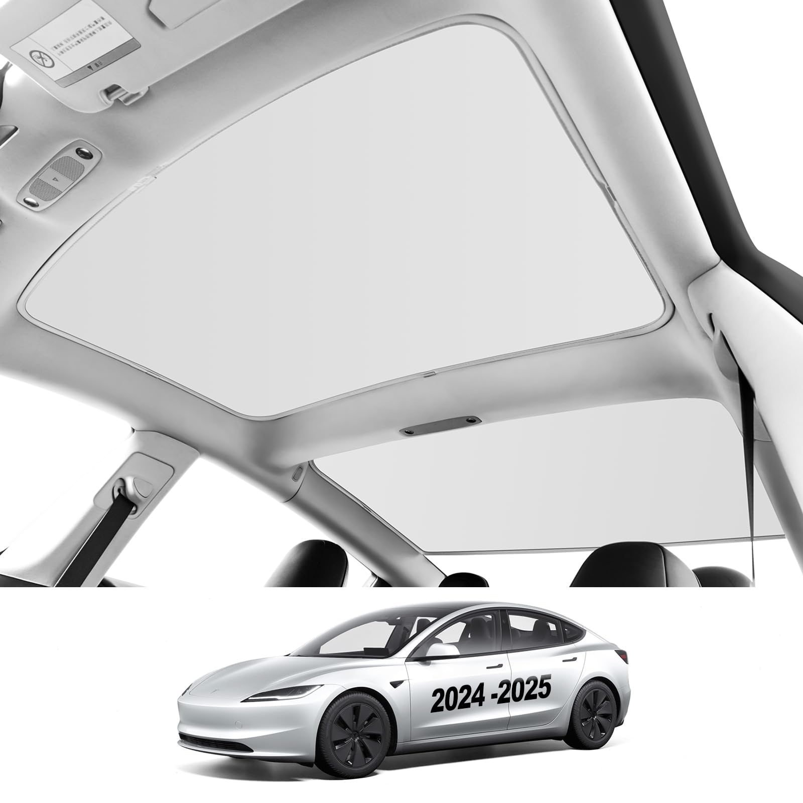 Amazon.com: KUNIST Roof Sunshades for Tesla Model 3 2025