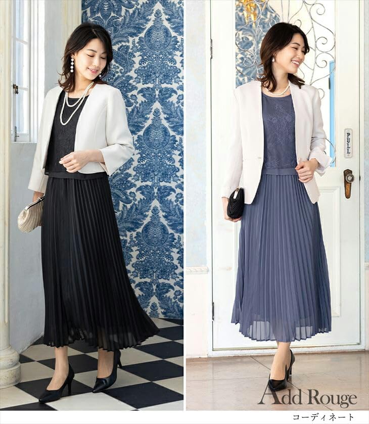 ワンピース フリルメイド服 長袖ワンピース クラシカル メイド服 エプロン リボン