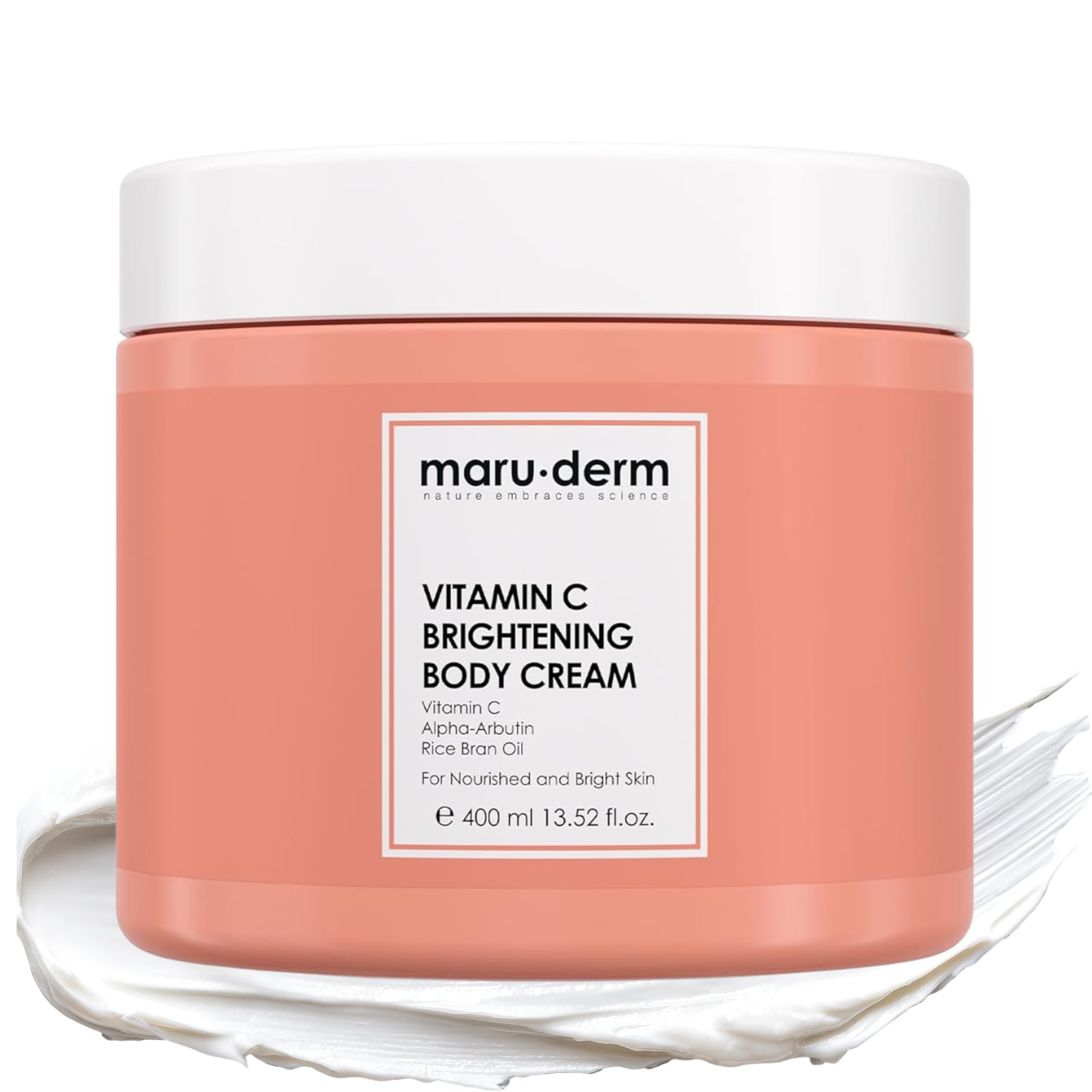 Maru.Derm C Vitamini Aydınlatıcı Vücut Kremi 400 ml