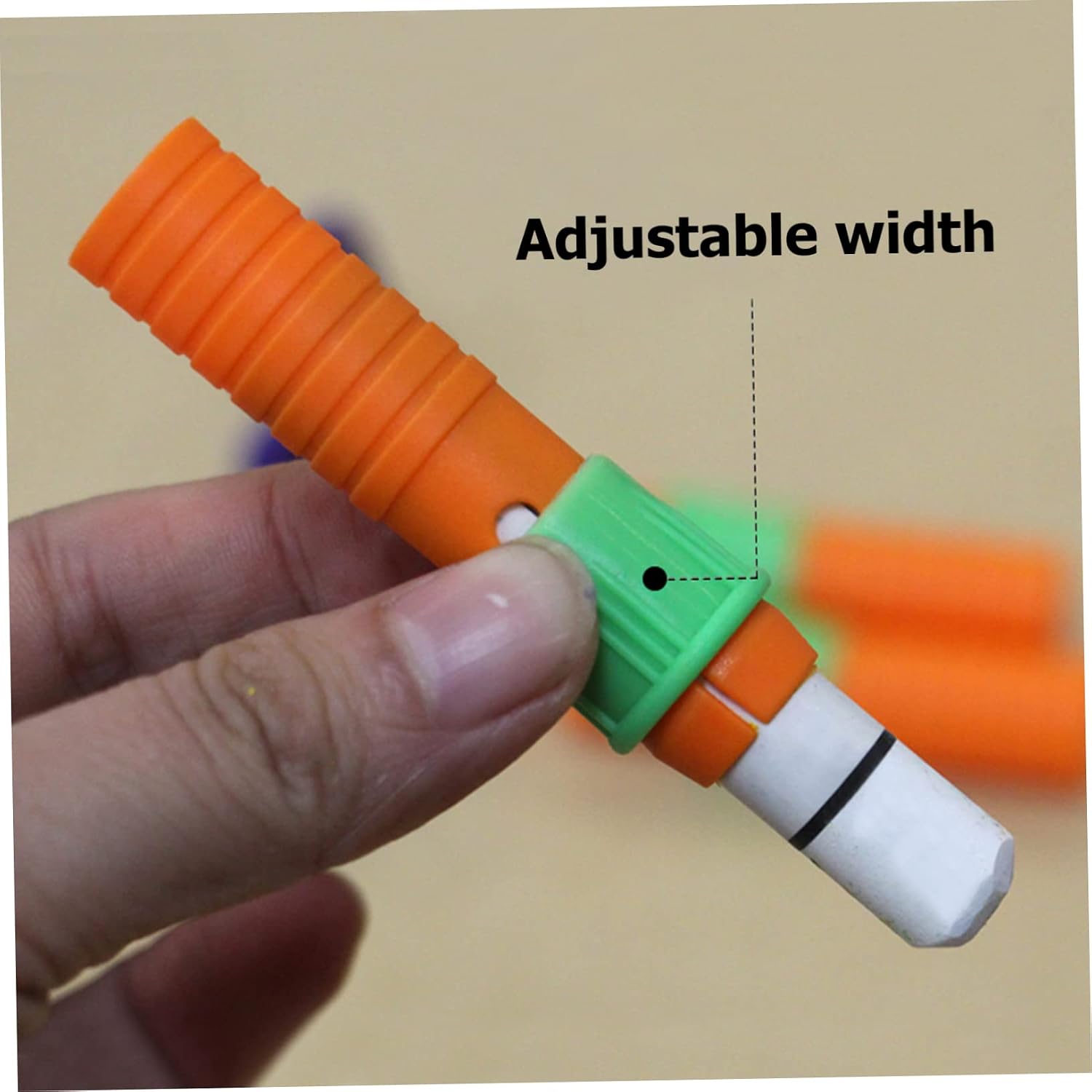 SEWACC 15pcs Crayon Sharpener Multi-functional Oil Painting Stick for Extended Crayon Life Convenient and Drawing Cap for Artists and Boys and Girls