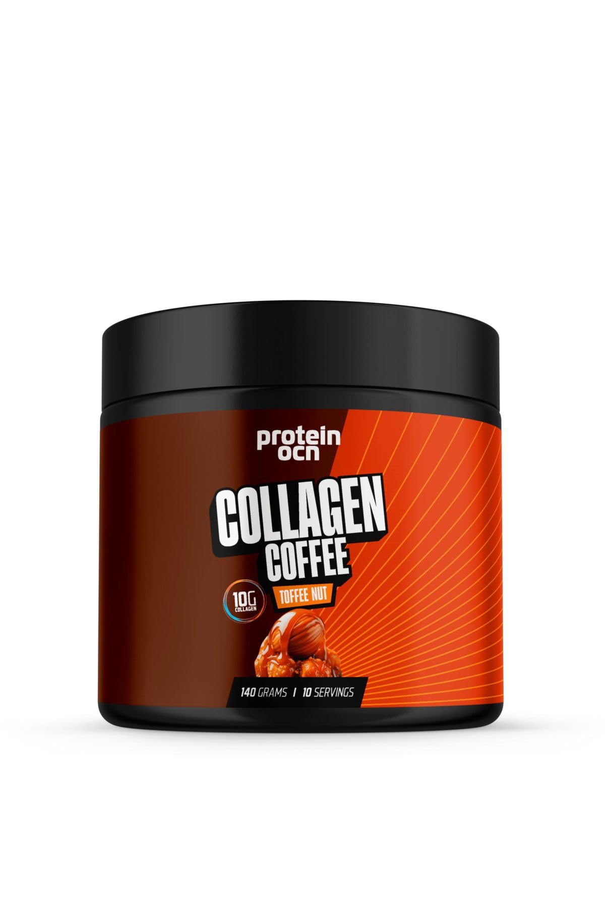 Proteinocean Collagen Coffee Toffee Nut 140gr 10 Servis