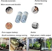 Vista 3 de Saim DC 12V Mini motor de bomba de aire para tanque de acuario oxígeno circular 2 PC