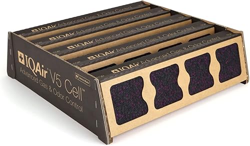 Miniatura 7 de IQAir Filtro de repuesto original original V5 celdas de gas y olor MCS COV formaldehído olores mascotas Hecho en suiza