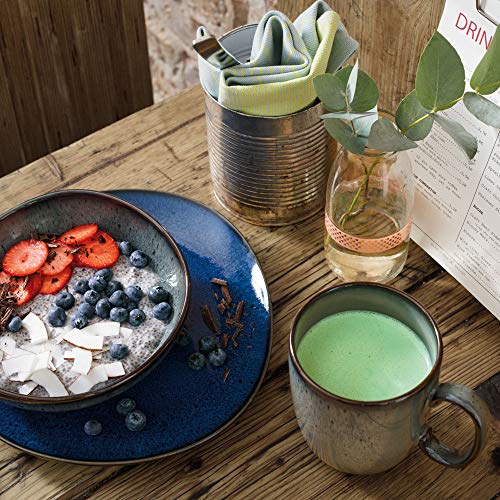 Like. by Villeroy and Boch, Lave Bleu Small Shallow Bowl, 22 x 21 x 4.2 cm - Image 2