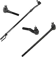 Vista 21 de TRQ - Juego de barras de acoplamiento delanteras interiores y exteriores