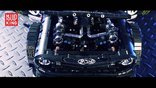 Amazon.com: Mould King 13108N Mustang Car Building Kits, MOC