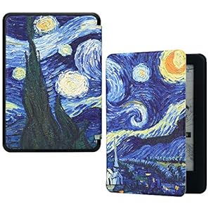 HoYiXi Hoes voor All-new Kindle 2019 Slanke PU-leer Hoes Smart Cover met Auto Sleep/Wake Functie Hoesje voor Amazon…