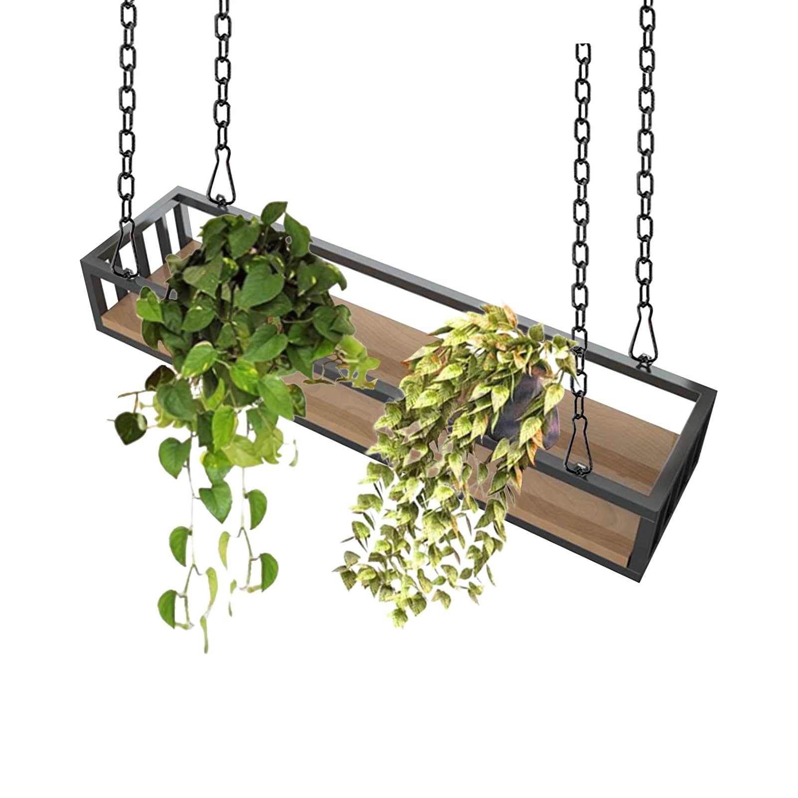 Étagère de plafond pour jardinières : libérez l'espace au sol de vos plantes