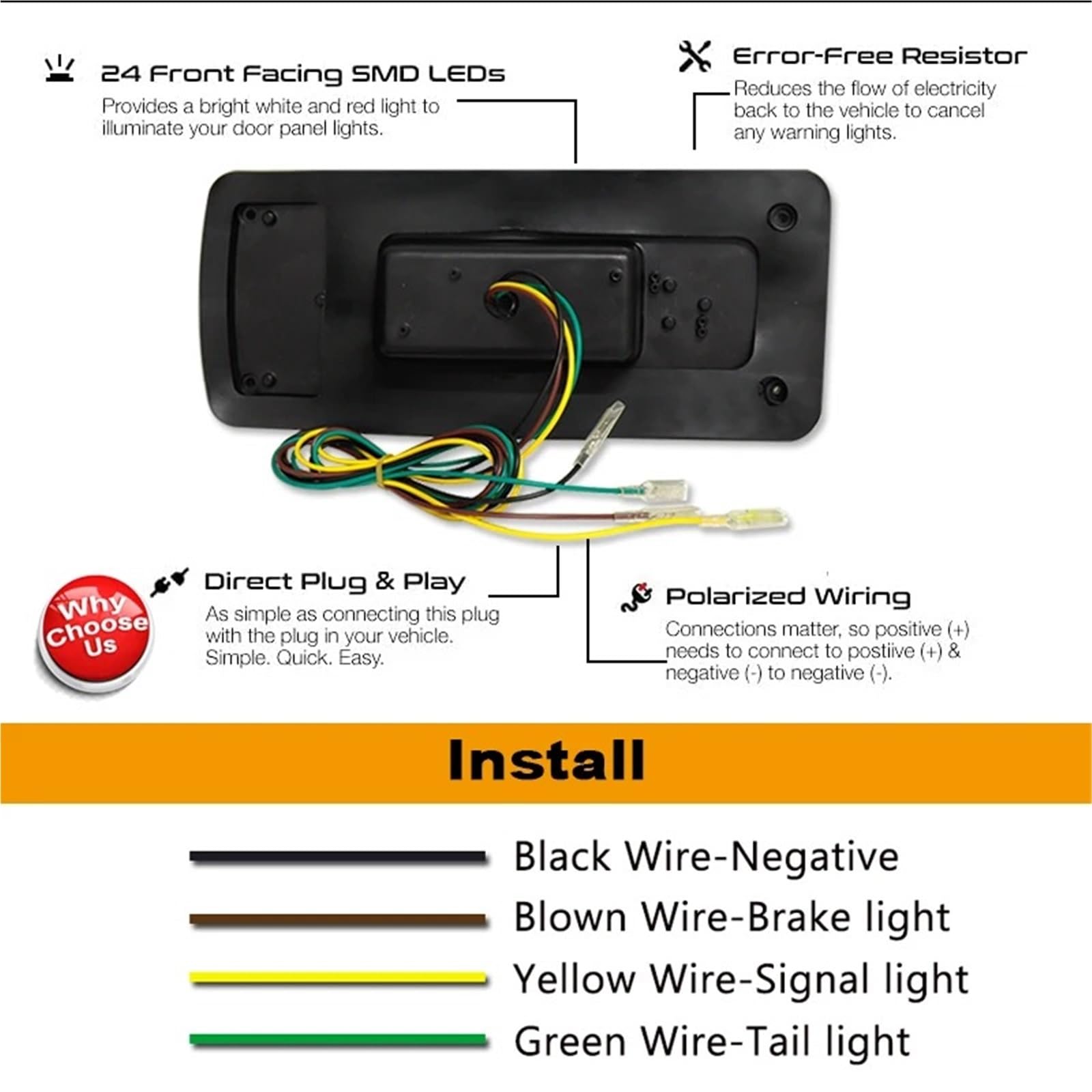 Remolque trasero Para Benz W463 Clase G G500 G550 G55 G63 AMG 1999-2018 Luces Traseras LED De Freno Bombillas De Repuesto Para Luces De Señal De Giro Lámpara Trasera