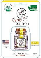 Vista 8 de Azafrán Español" Coupé 100% Puro"(Aragón España) (0.07 oz)