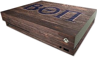 MightySkins Compatible with Microsoft One X Console Only - Beta Theta Pi Wood | Protective, Durable, and Unique Vinyl Decal Wrap/Decal | Device NOT Included - This is A Skin| Made in The USA