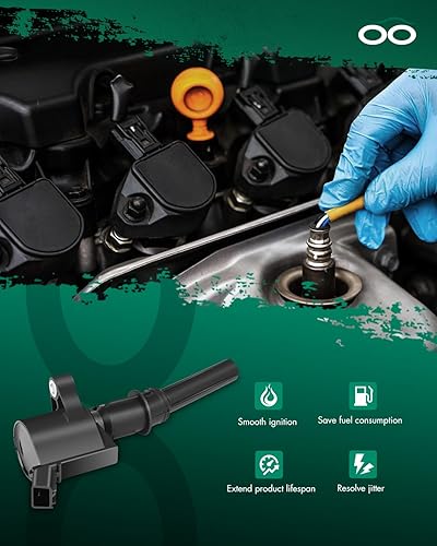 Miniatura 7 de SCITOO Bobinas de encendido 8 uds, para Mercury para Mountaineer 4.6L 2002-2007, para F-350 Super Duty 6.8L 1999-2004 DG508 DG-457, DG-472