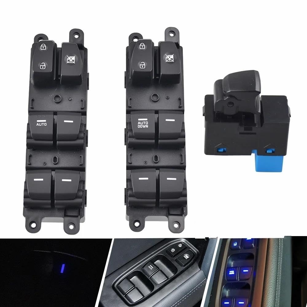 botonera Para Hyundai Para IX25 Para Creta 2014-2020 elevalunas