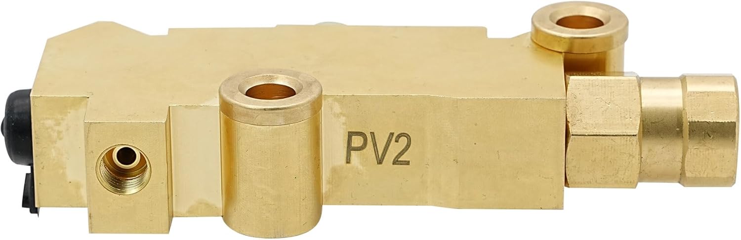 PV2 Brass Combination Proportioning Valve Disc/Drum, Disc Front Drum Rear Brake 172-1353 PV71 Replacement for GM Chevy Ford Street Rod Classic Car & Truck