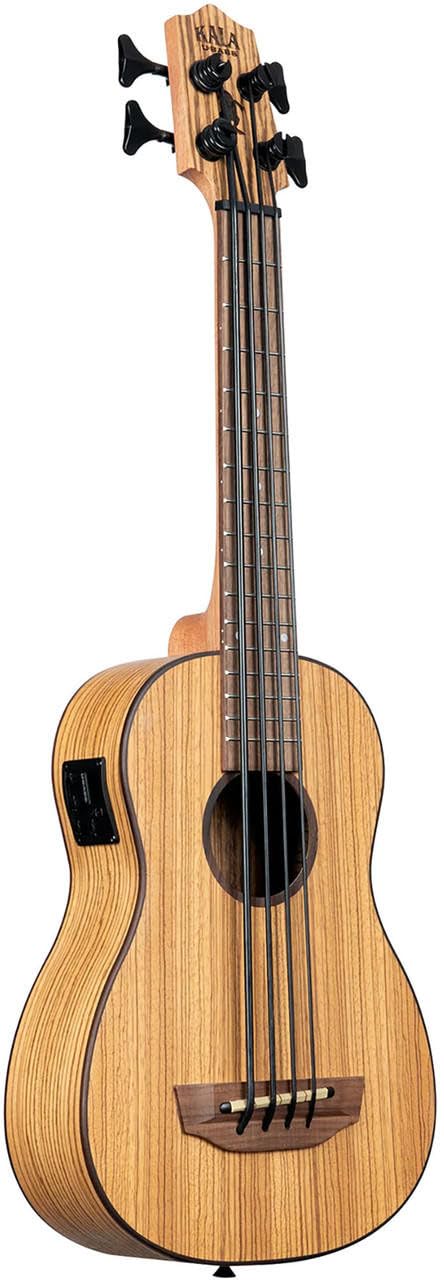 Amazon.co.jp: KALA カラ U・Bass ウクレレベース Zebrawood ゼブラ