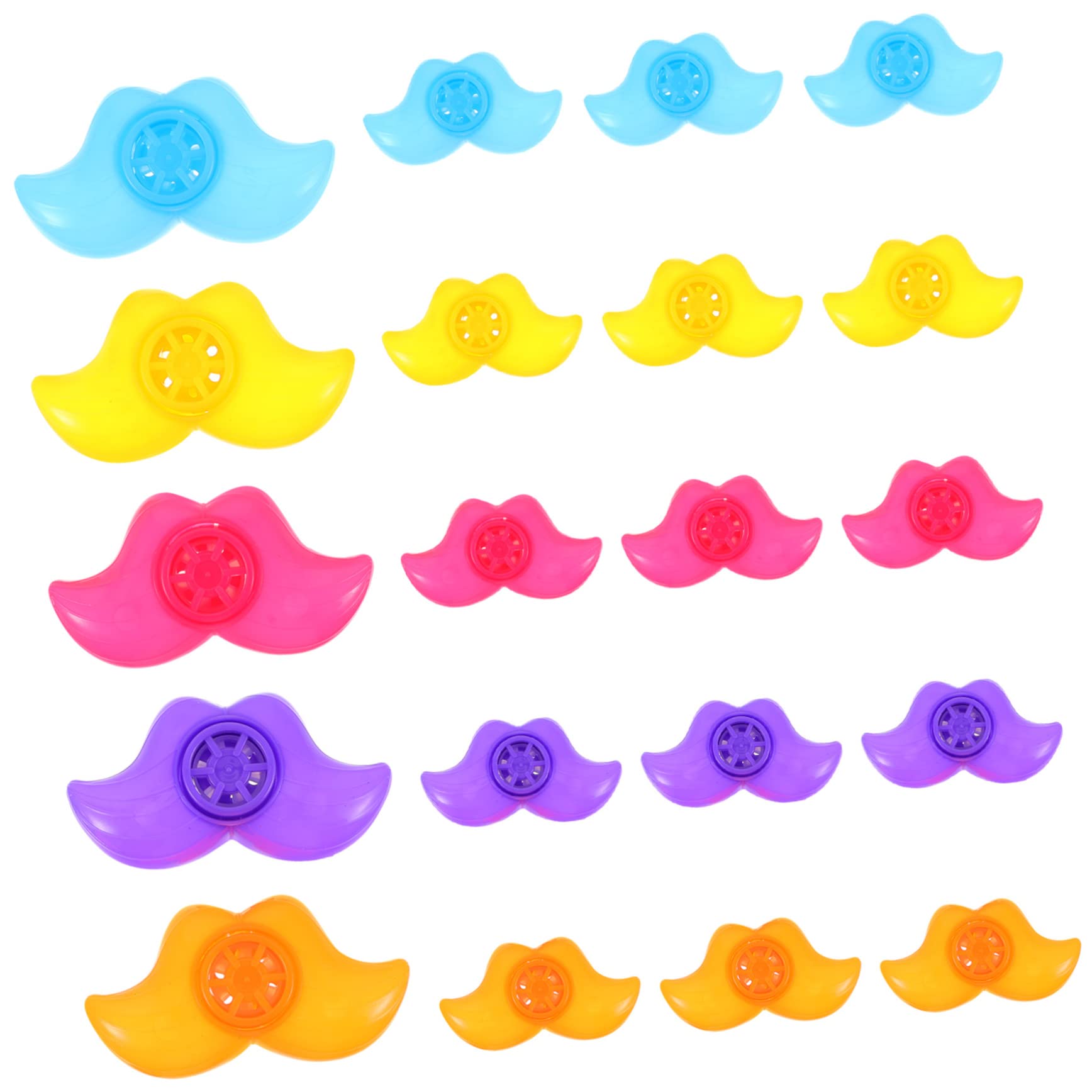 GARVALON 20Pcs Cheering Whistles Fun Musical Noisemakers for Parties Holidays and Celebrations Creative present for Memorable Moments