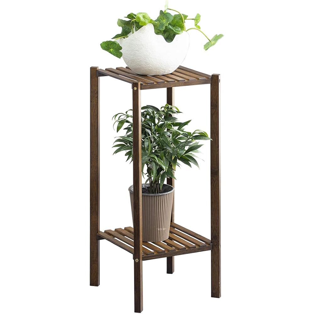 7/mo Finance COPREE Bamboo Utility 2 Tier Plant Stand Rack Multiple