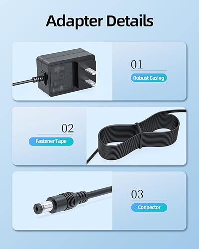 Miniatura 4 de Cargador de CA de 26 V apto para pistola de masaje de tejido profundo Flyby F1Pro Toloco EM26 T11 Pro TO-M63 FCA135-252010 Cable adaptador de fuente