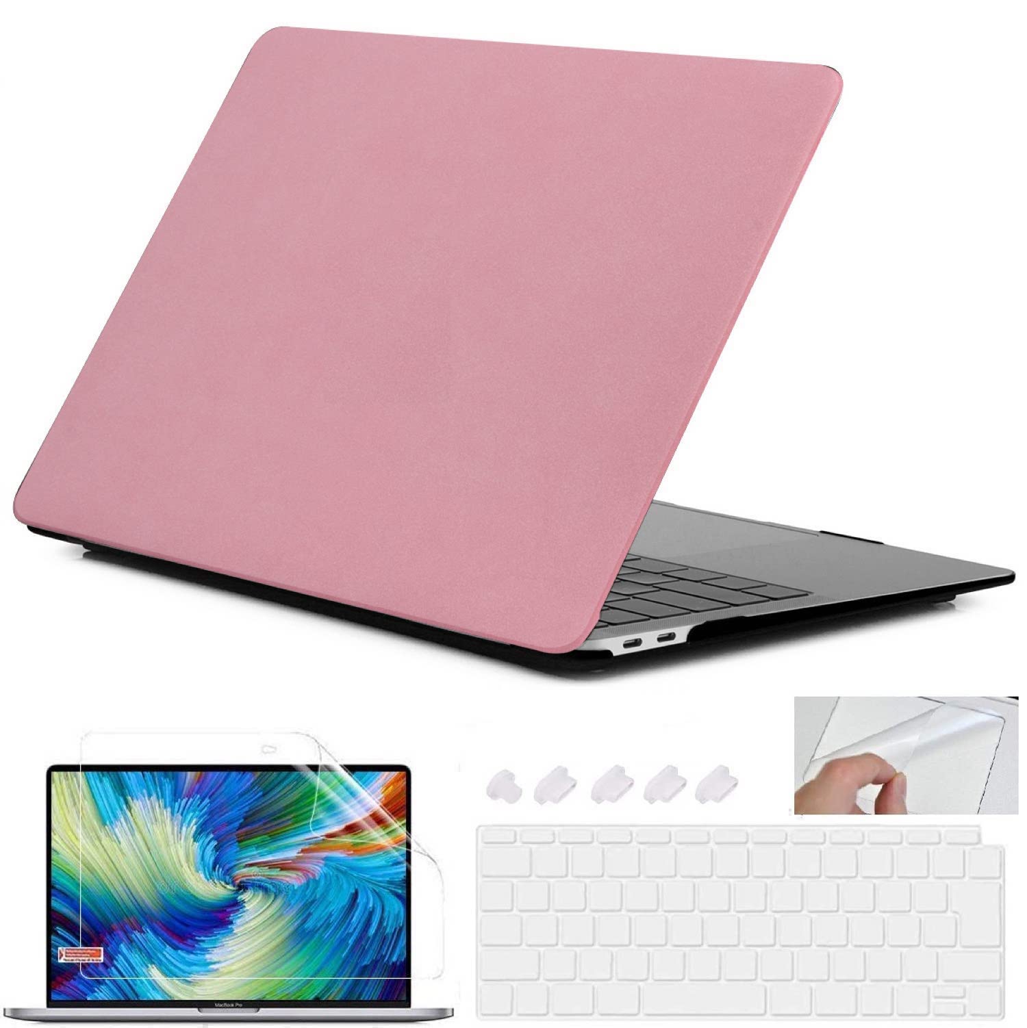 GIOIA BAZAAR Case for MacBook, PU MATT Leather Hard Shell Case Cover Compatible with MacBook Air 13.6 inch Case 2022 Release A2681 M2 Chip with Liquid Retina Display & Touch ID, Pink (B0BS3Z6C9M) Amazon Price History, Amazon Price Tracker
