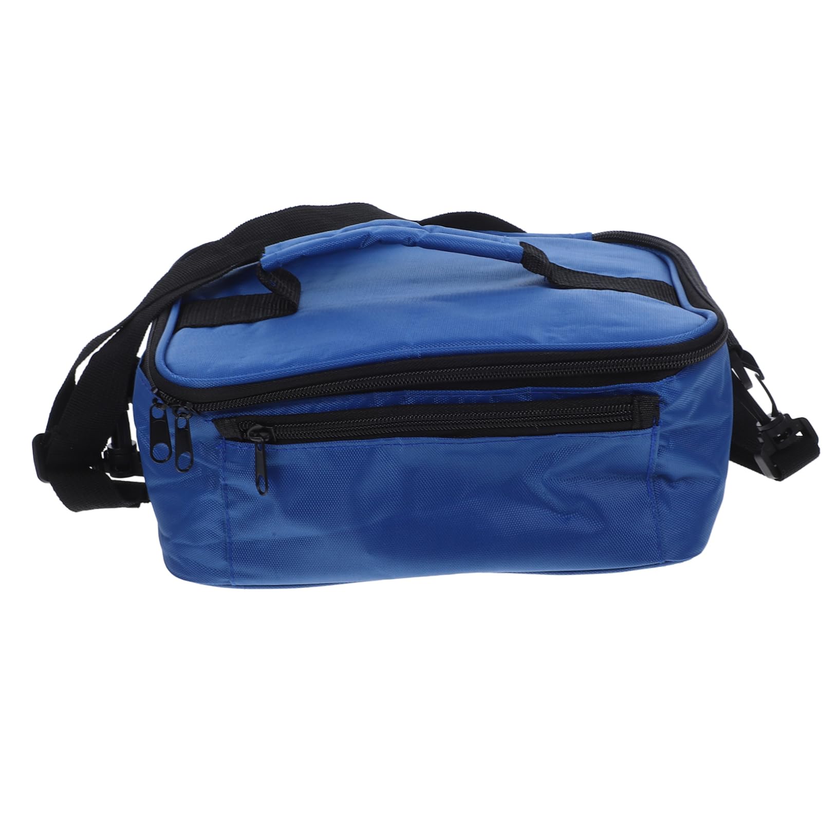 Bolsa de Almuerzo Calefactora 12v de Tela Oxford para Automóvil Azul | Bolsa para Calentar Alimentos, Portátil, para Camping y Oficina, Adecuado para Llevar Comida Diaria