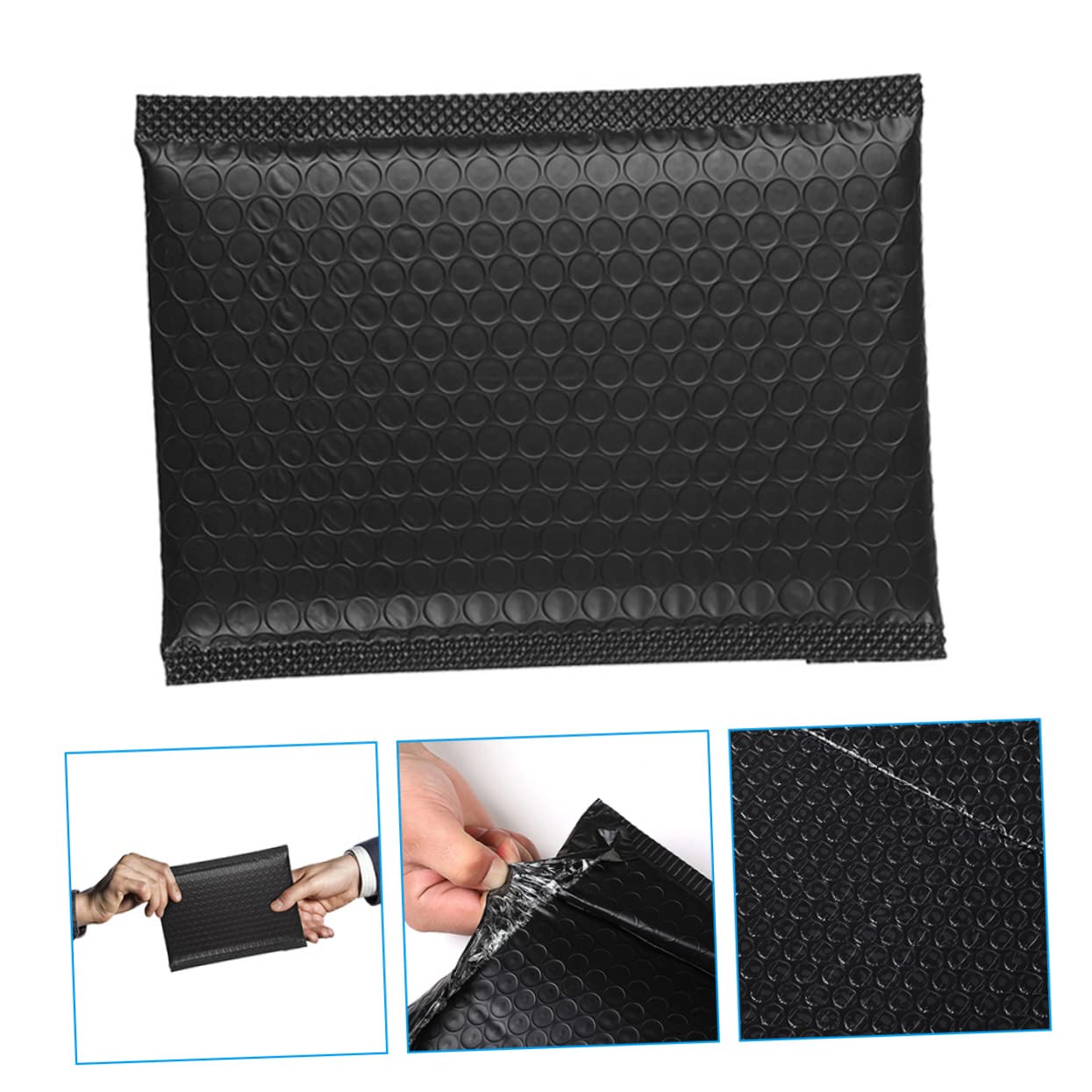 DOITOOL 200 Piezas Sobres Acolchados Adhesivos para Envío Unidades Bolsas con Burbujas Resistentes para Embalaje y Paquetería