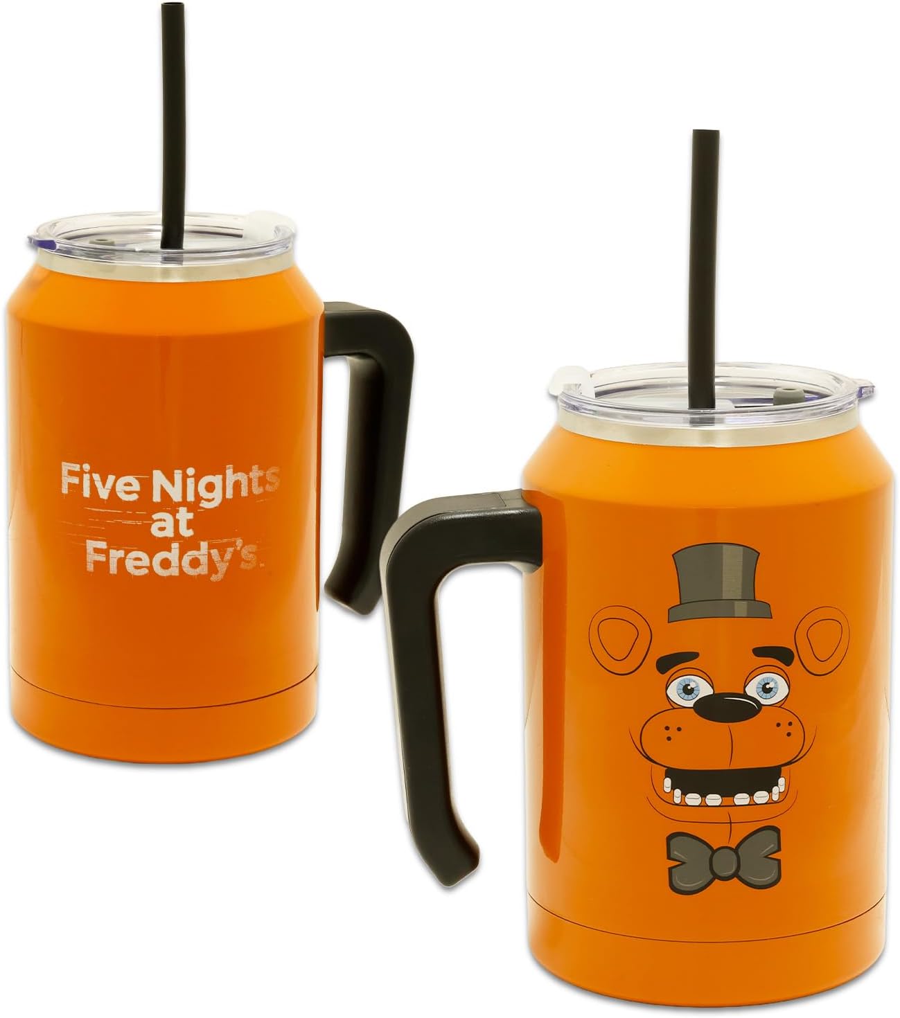 Five Nights at Freddy's Travel Cup Set - Bundle with Freddy Fazbear 30 Oz Stainless Steel Double Walled Insulated Tumbler Plus More | 30 Ounce FNAF Travel Mug - Image 2