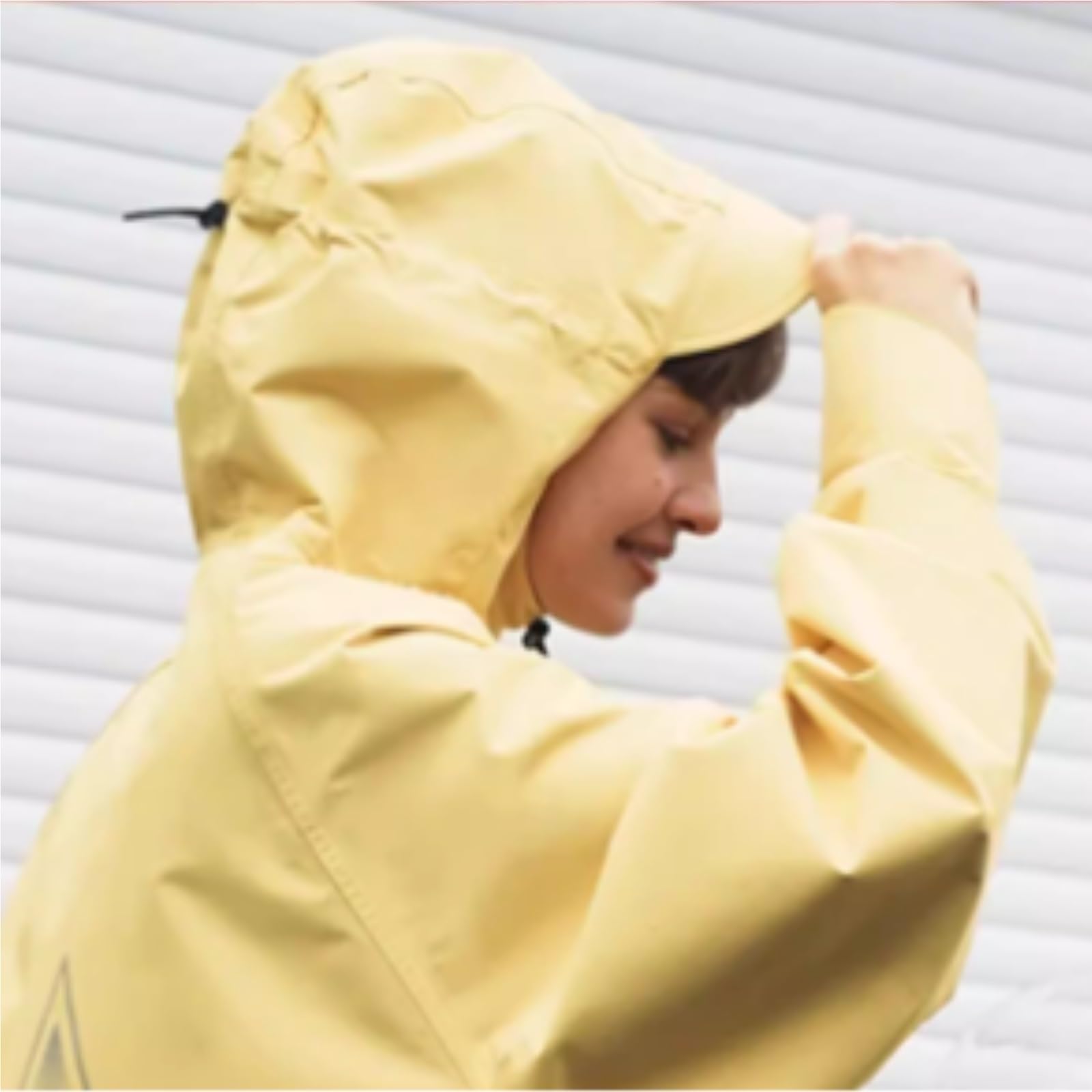 Capa de Lluvia Reutilizable Chubasquero Largo For Ciclismo For Adultos, Estilo Cortavientos, Traje De Lluvia Engrosado Ropa de Agua para Exteriores