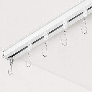 Curtain Track, Ceiling Curtain Track for Room Divider, Ceiling Mount Rai...