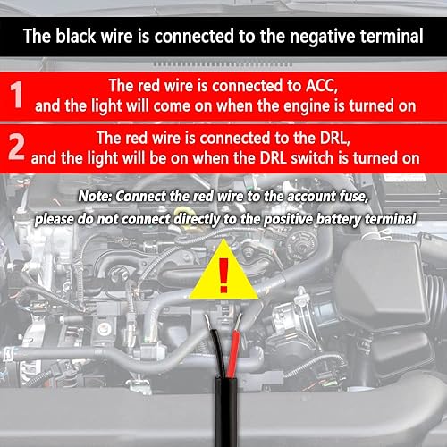 Miniatura 6 de Tira de luz LED universal para el capó del automóvil, luces LED flexibles de 5970 pulgadas para el exterior del automóvil, resistente al agua y de