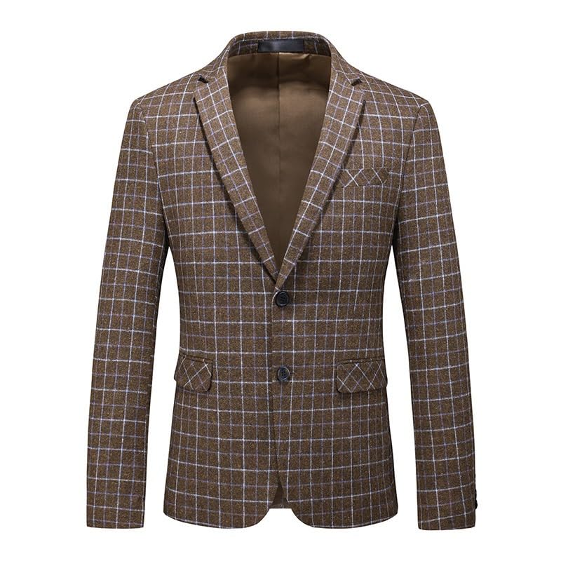 Casual Blazers for Men Mens Two Button Jacket Blazers Slim Fit Suit Casual Lightweight Sport Coat Western Sport Coats for Men
