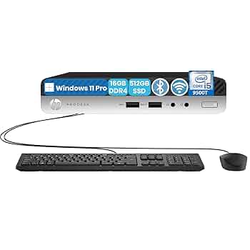 ミニPC HP ProDesk 400 G4 Mini PC 16/512GB HP ProDesk 400 G4 DM/CT