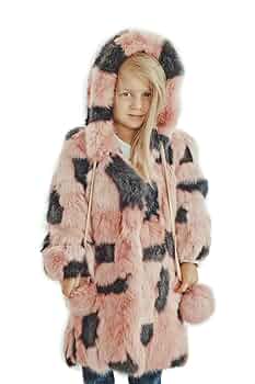 ジャケット・アウター Bunny curly fur coat gray $_32.JPG?set_id=880000500F