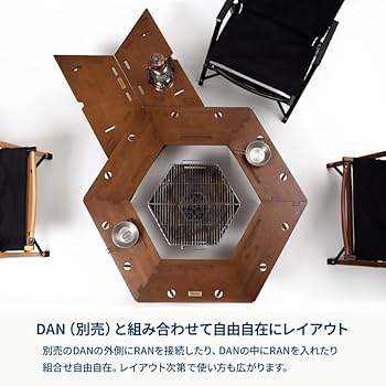 Amazon.co.jp: Hilander(ハイランダー) ヘキサゴンテーブル RAN