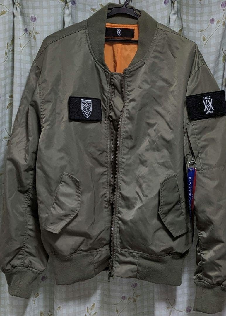 BUMP OF CHICKEN MA-1  Mサイズ　カーキ 2025年最新】bump ma-1 mの人気アイテム - メルカリ