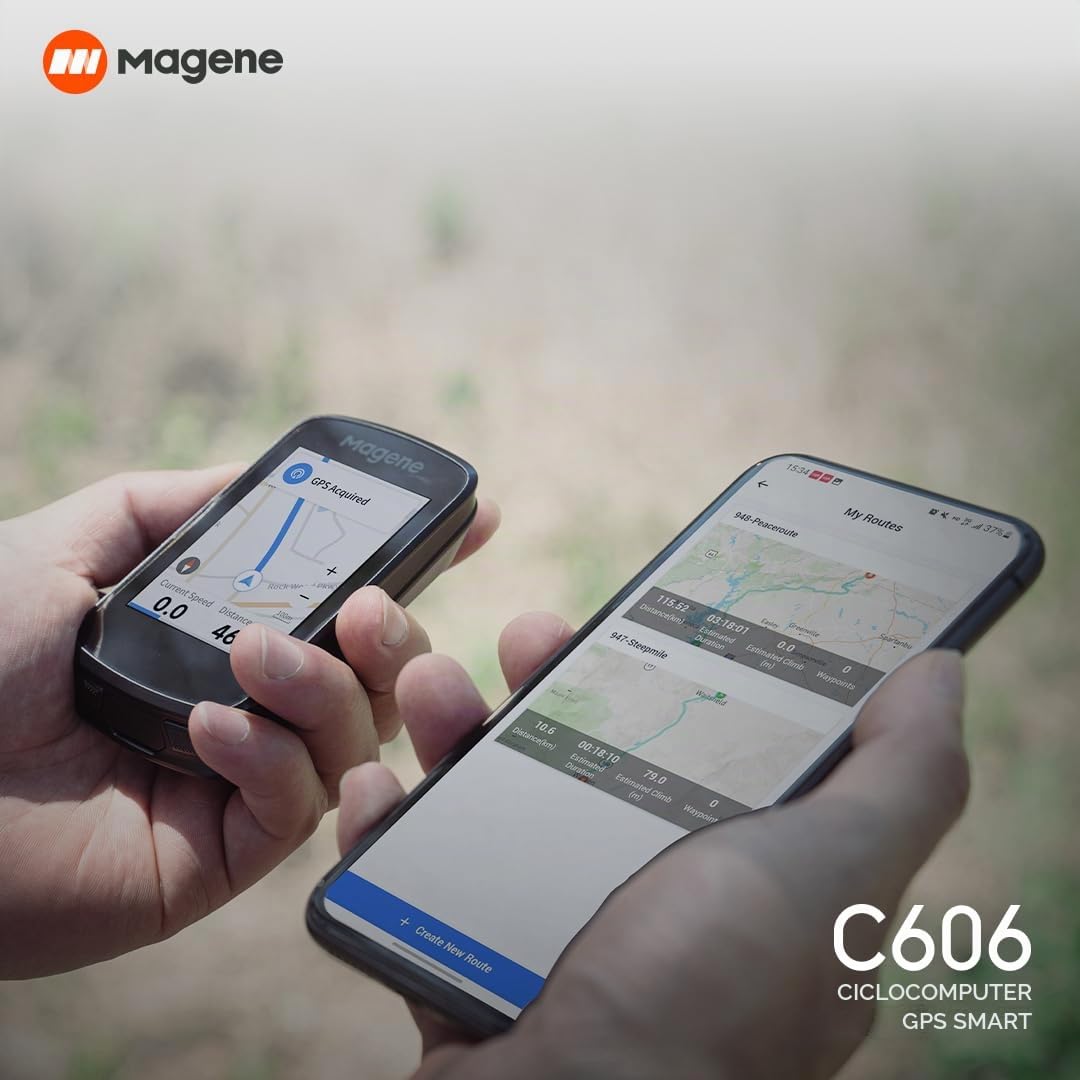 MAGENE C606 | Smart GPS Cycle Computer