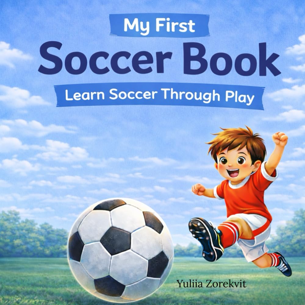 Football for Kids: Learn Through Play: A Fun and Educational Guide to Soccer Basics, Teamwork, and Fair Play for Kids Ages 4-7