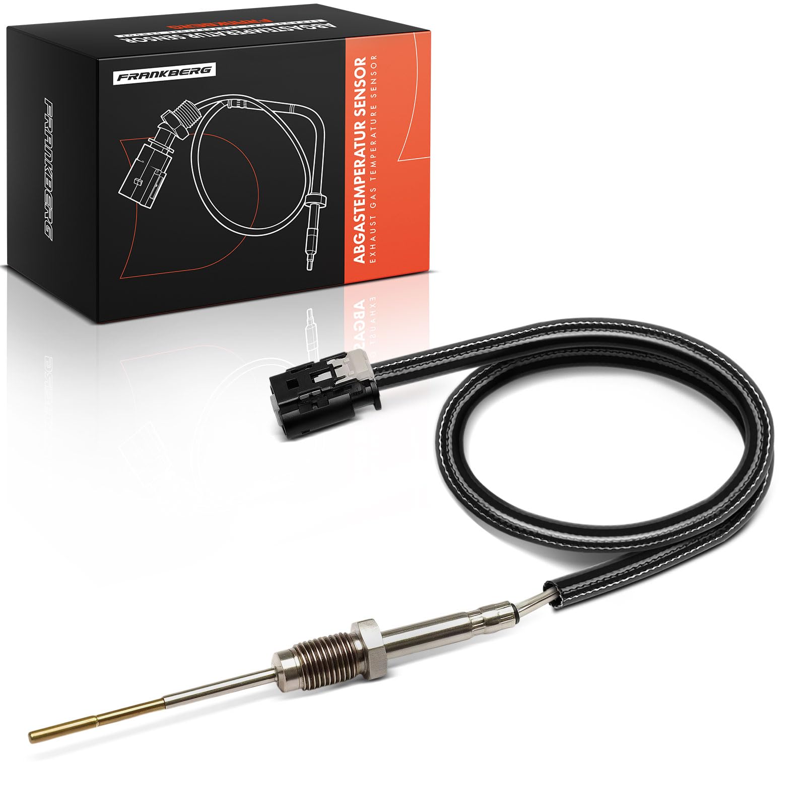 Frankberg Abgastemperatursensor 2-Polig Kompatibel mit 1er F20 1er F20 F21 3er F30 F80 G20 G28 G80 5er F10 F90 G30 7er G11 G12 X6 F96 G06 X7 G07 Replace# 13628582662