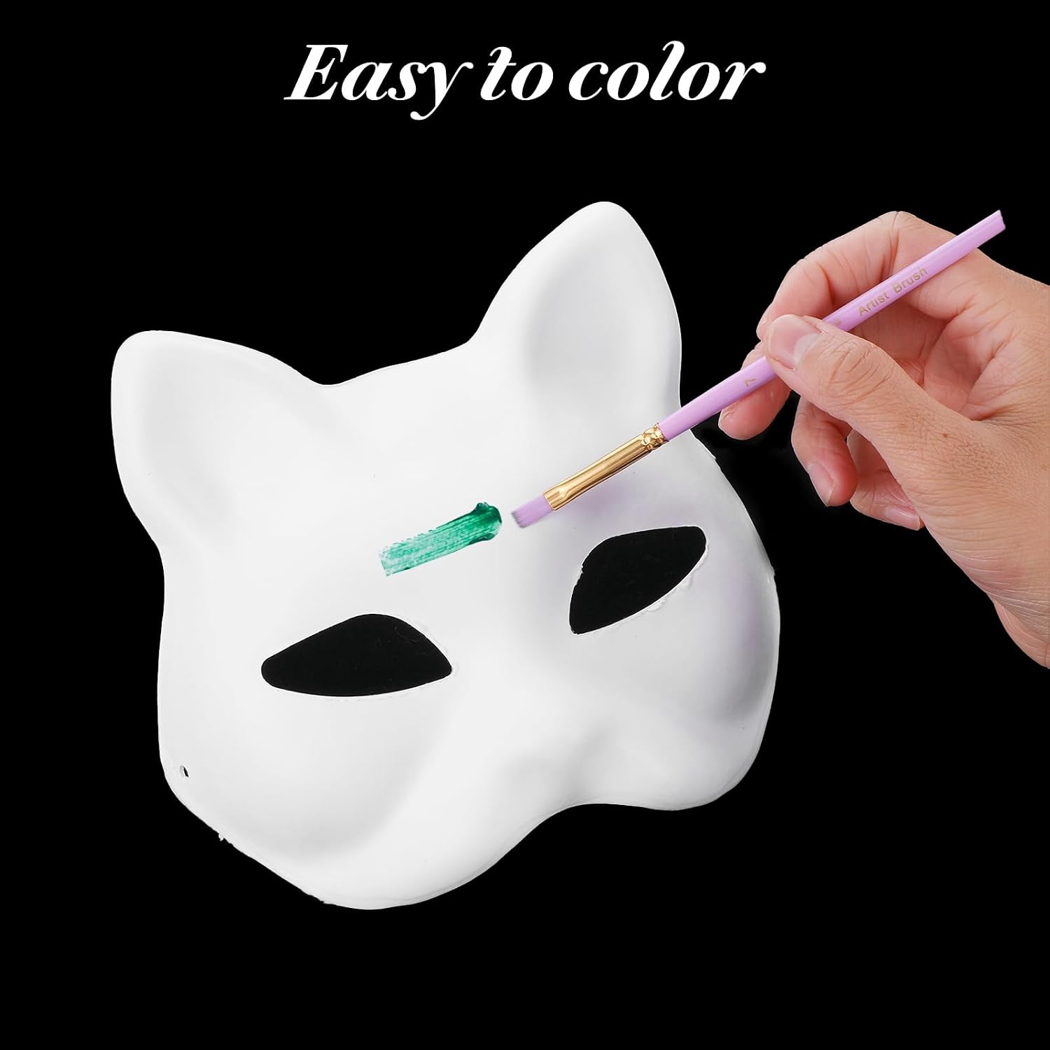 30 Pack Paper Mache Masks to Decorate DIY Blank Masks Paintable Blank Masquerade Mask White Half Face Mask for Halloween Christmas Mardi Gras Cosplay Masquerade Dance Party