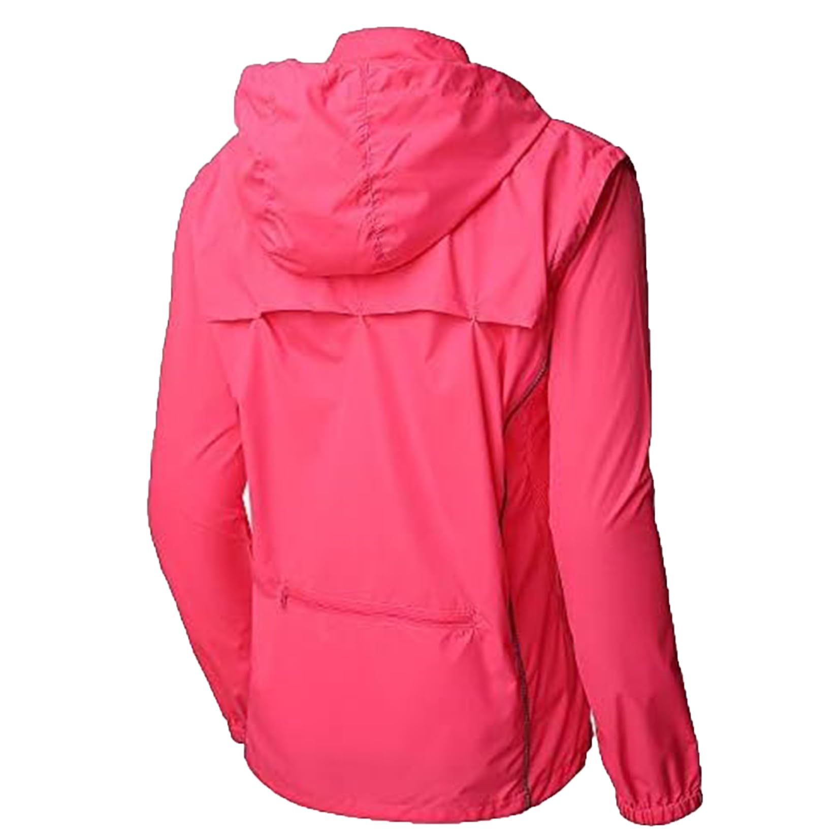 Fahrradjacke Damen Wasserdicht Atmungsaktiv Laufjacke Trekking Regenjacke Schnelltrocknende Wanderjacke Winddichte Windbreaker Fahrradweste Mit Abnehmbaren Ärmeln,Pink-L