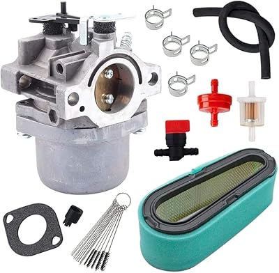 Cylinman Carburetor Fit for Briggs and Stratton 498027 799728 499161 498231 494502 494392 28B702 28B705 28B706 28B707 With 493910 196700 Air Filter