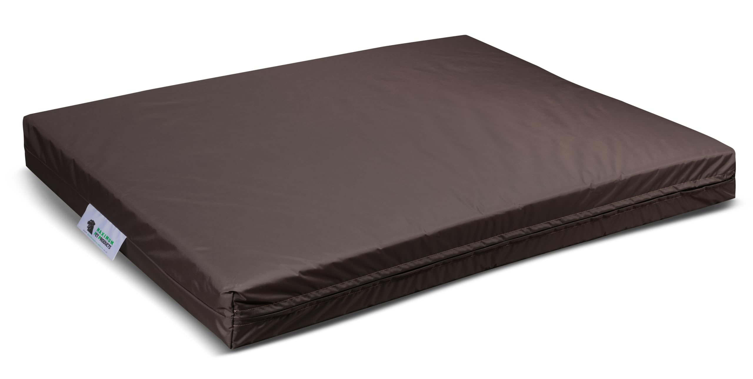 Maximum Pet Products Nylon Zipped Dirty Dog Matt - Waterproof Floor Crate Matt for Dogs, Cats and Small Pets, Various Sizes (Brown, 140cm x 100cm x 10cm)