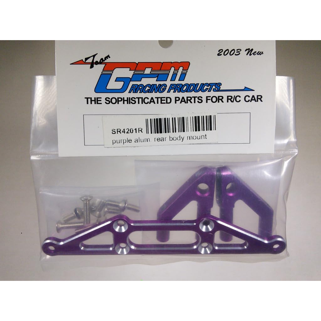 Amazon.com: GPM Racing SR4201R HPI Nitro RS4 Rally Purple Aluminum