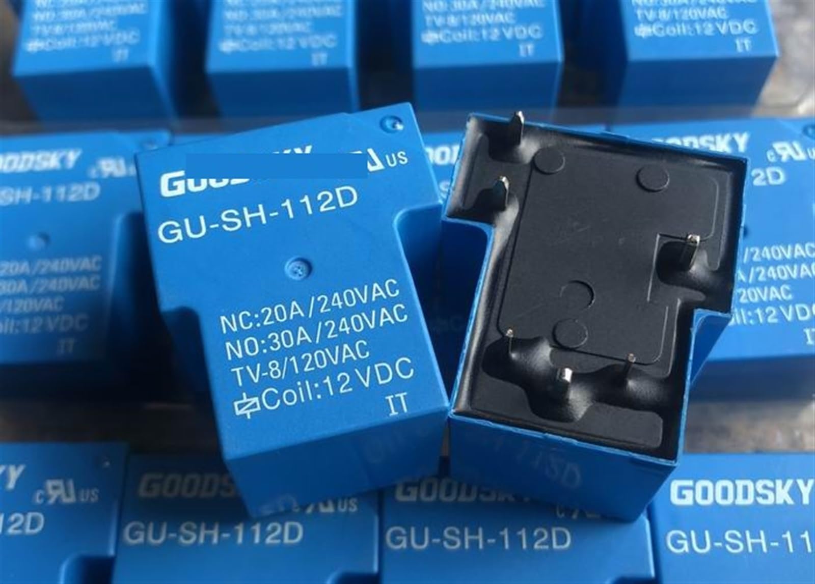 Relé 6 pines GU-SH-109D para reparación de climatización casera 3