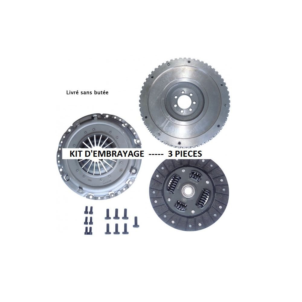 Kit d embrayage complet avec volant moteur Dacia Duster 1.5 DCI 103-106-110 cv après 06/10