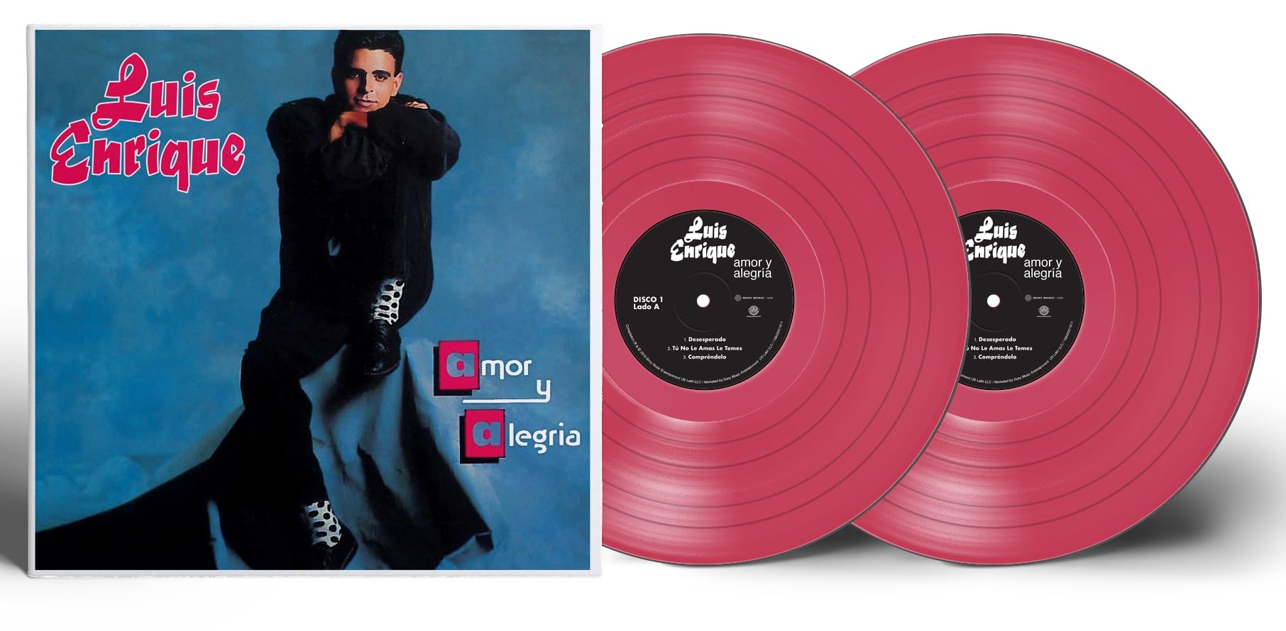 ENRIQUE, Luis - Amor Y Alegria (reissue) - Vinyl (gatefold magenta vinyl 2xLP)